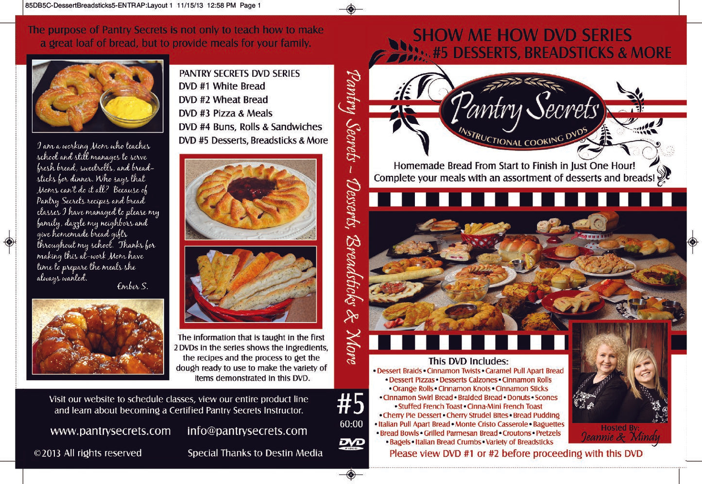 Pantry Secrets Course 5 DVD Set