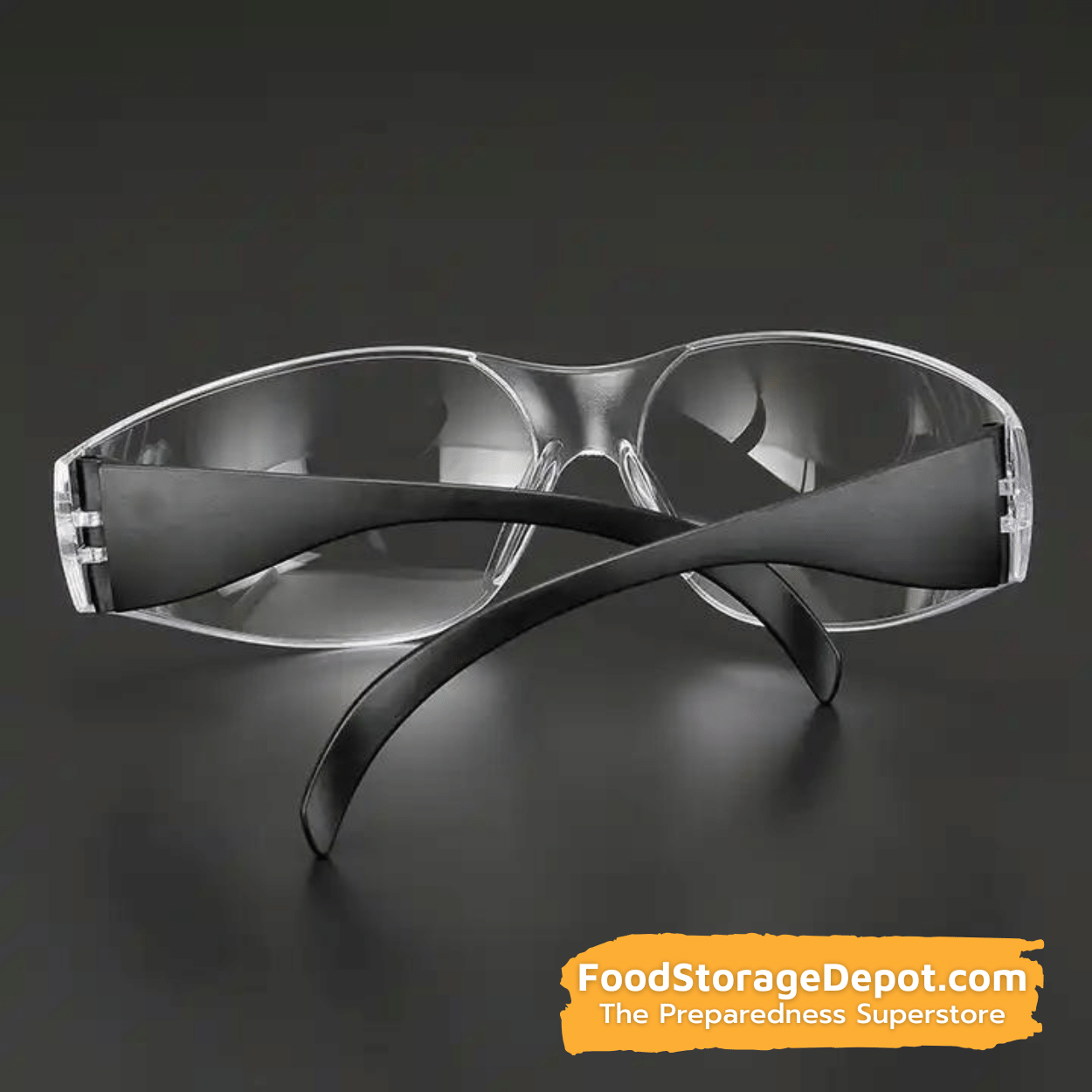 ANSI Approved Plastic Safety Glasses (Anti-Scratch and Anti-Fog)