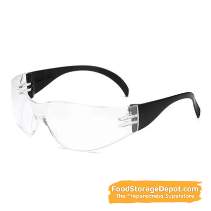 ANSI Approved Plastic Safety Glasses (Anti-Scratch and Anti-Fog)