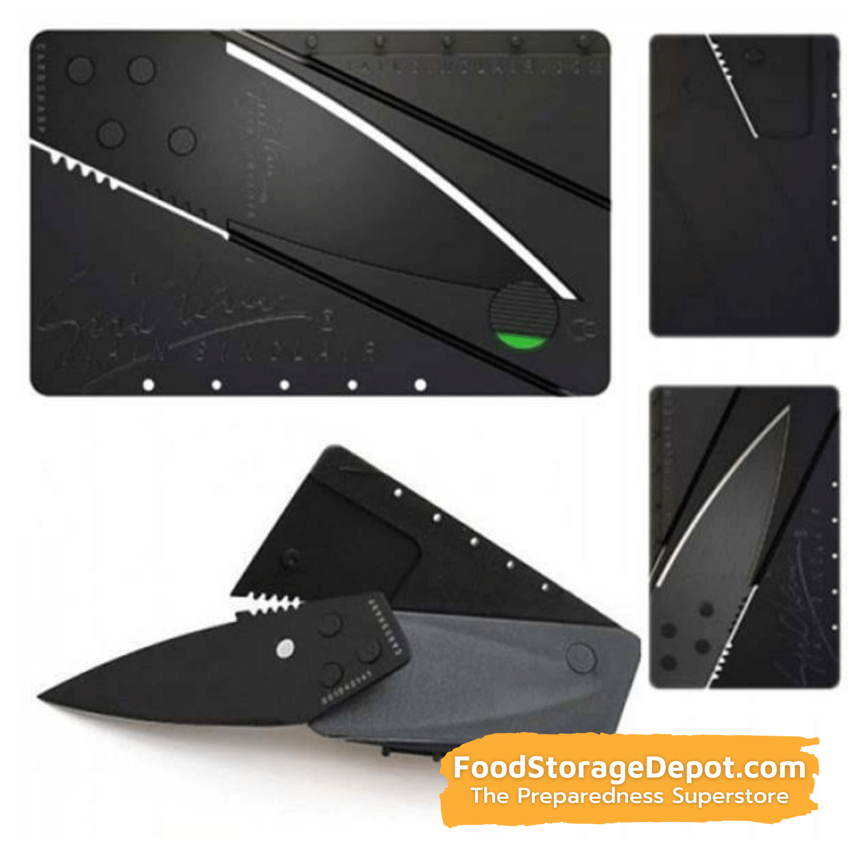Ultra-Light Credit Card Folding Knife
