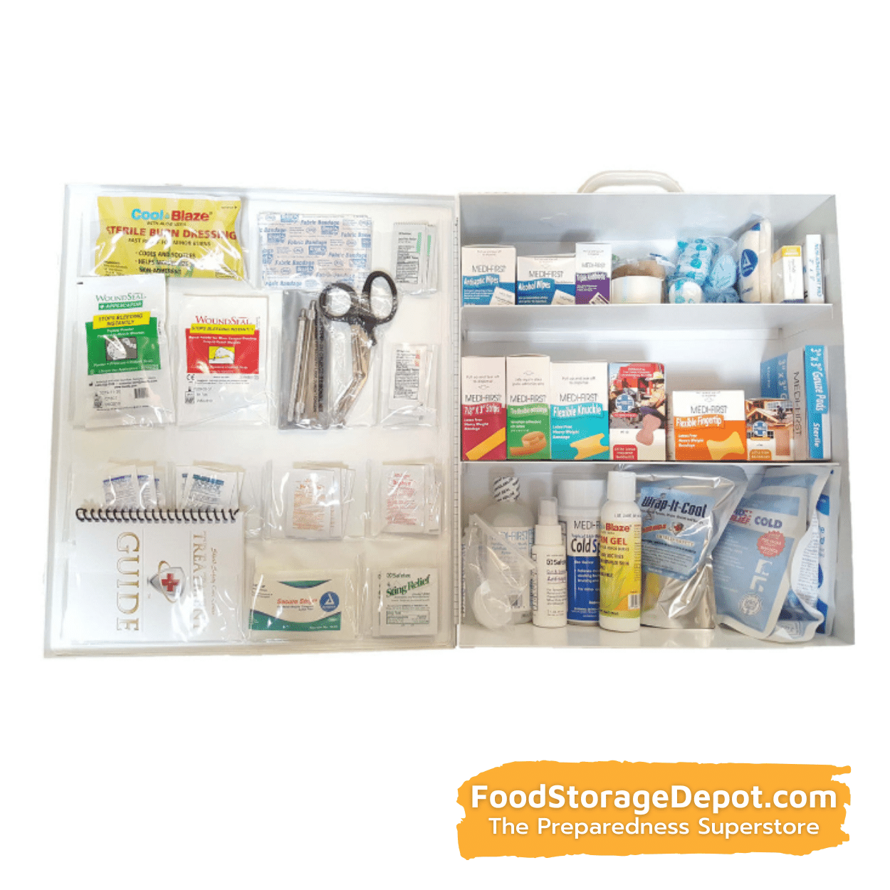 Deluxe 3-Shelf First-Aid Care Center Kit