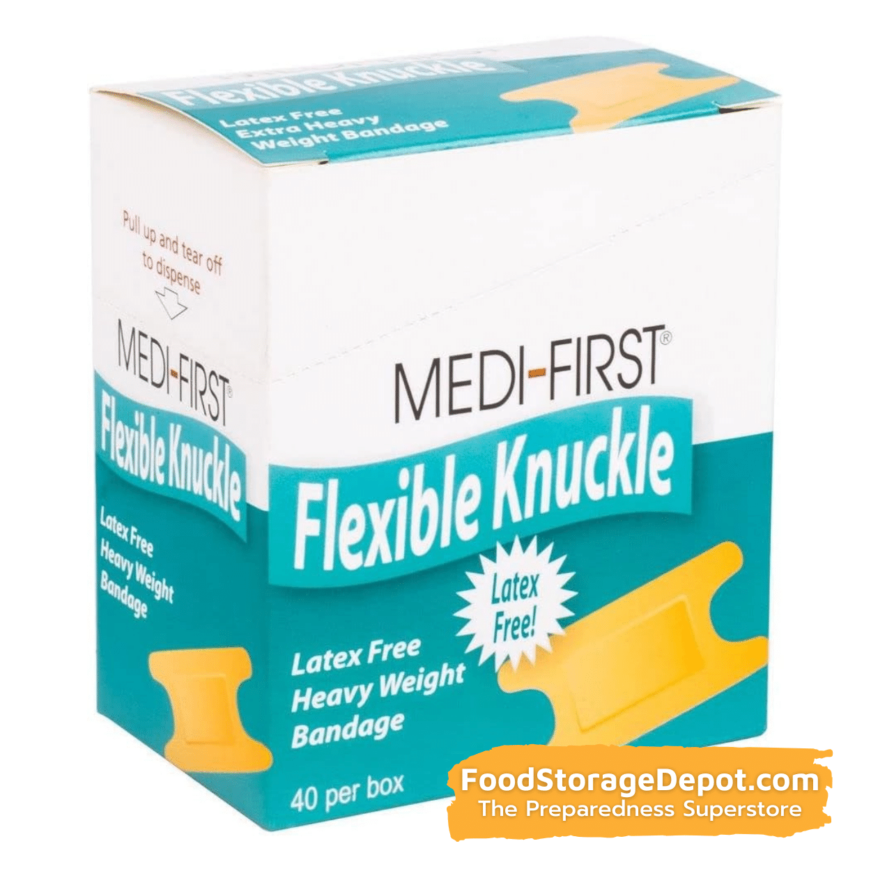 Flexible Knuckle Woven Bandages (40 count)