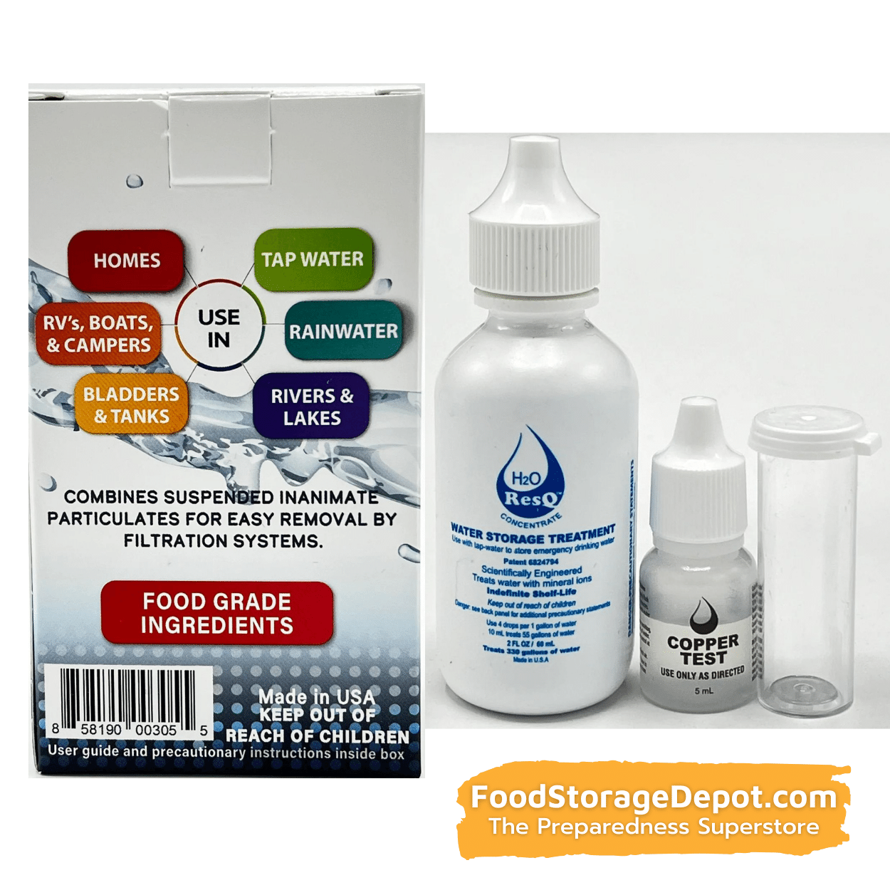 H2O ResQ Water Treatment Kit (Biofilm Defender)