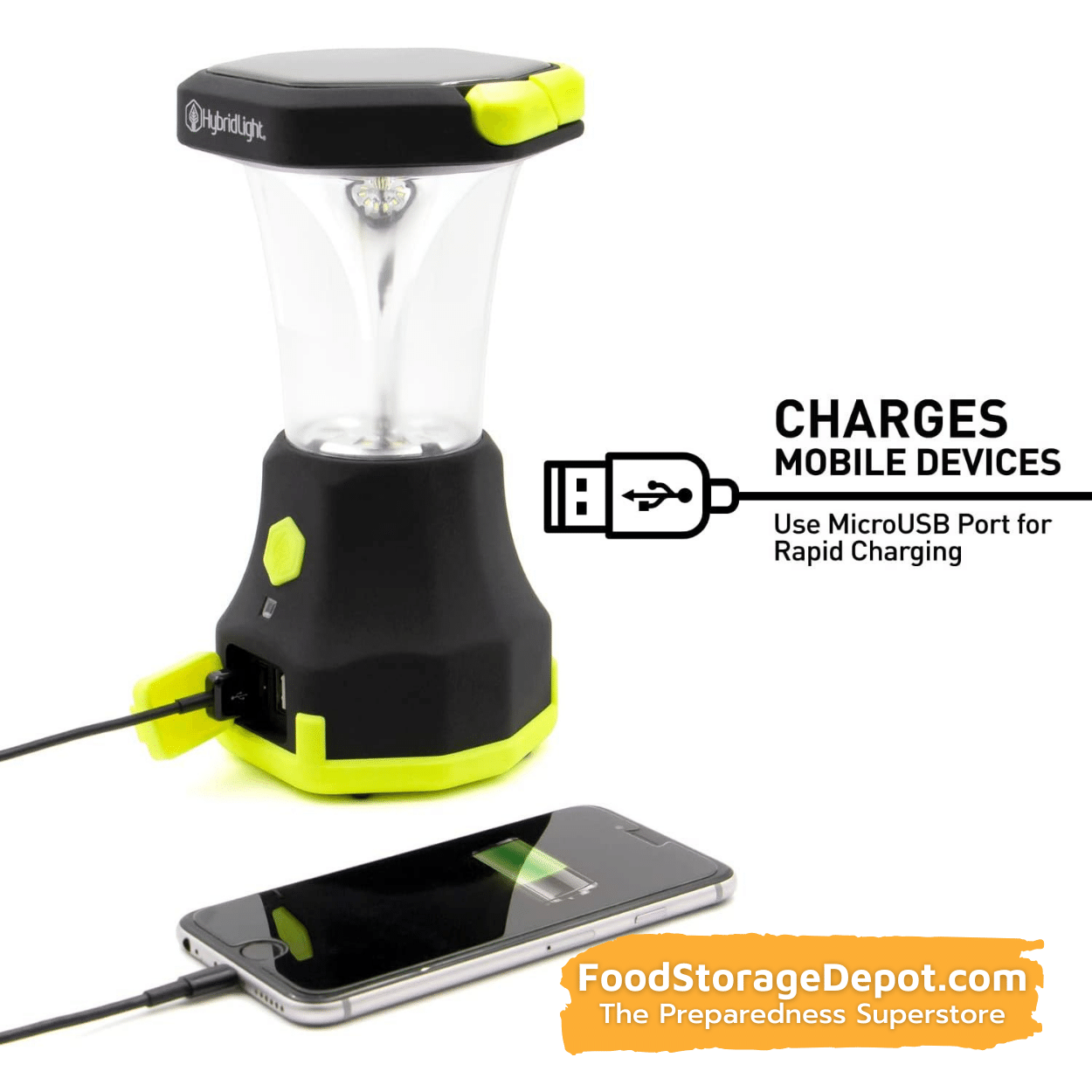 Hybrid Light - Atlas 600 Camping Lantern and Charger