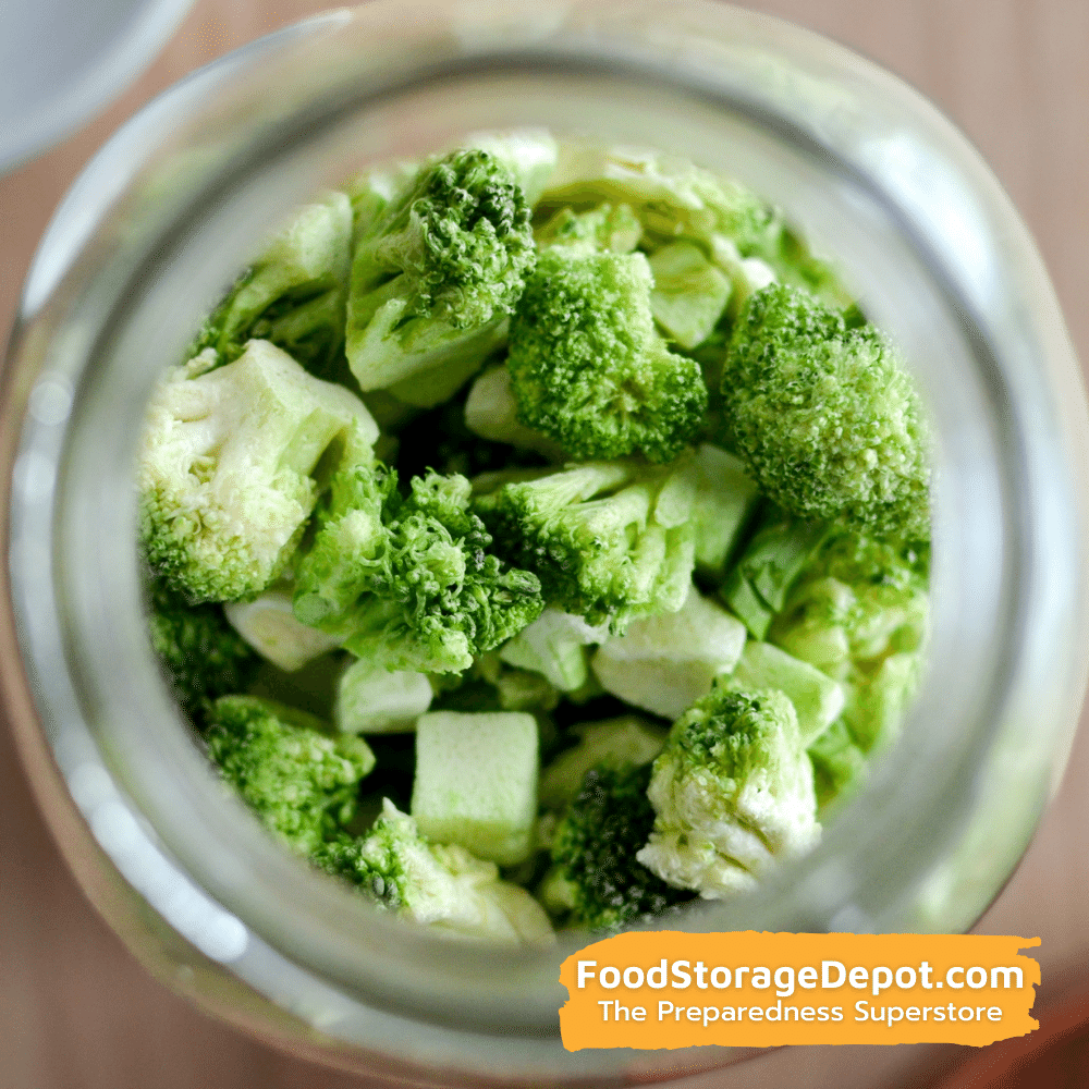 Ready Harvest Freeze-Dried Broccoli (30-Year Shelf Life!)