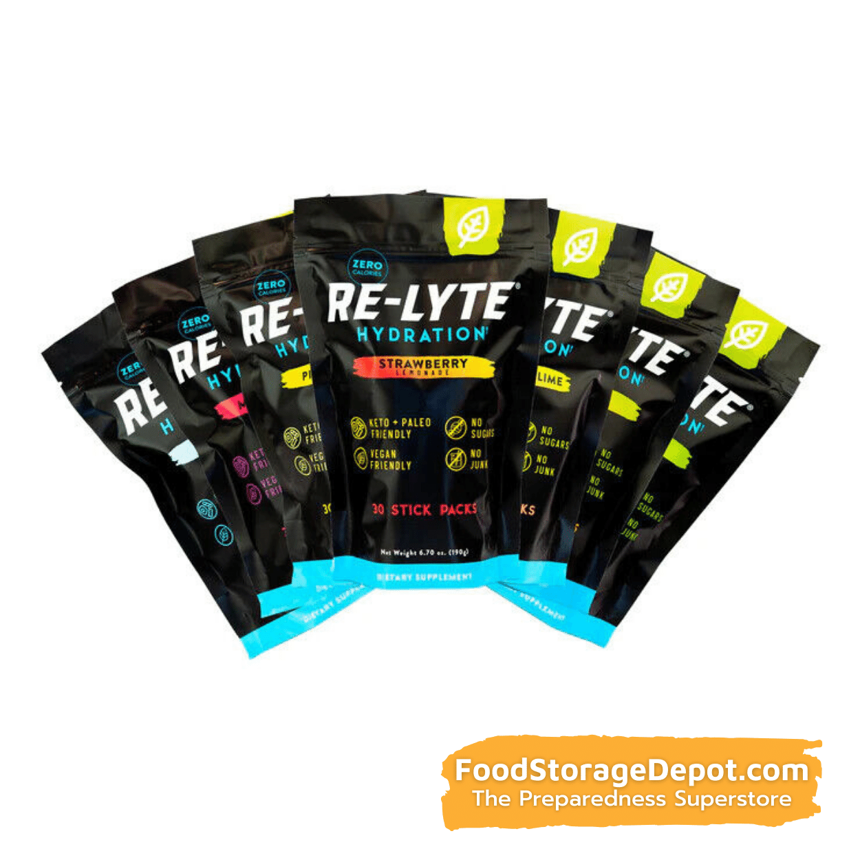 Redmond Re-Lyte® Electrolyte Mix Travel Stick Packs (30 count)