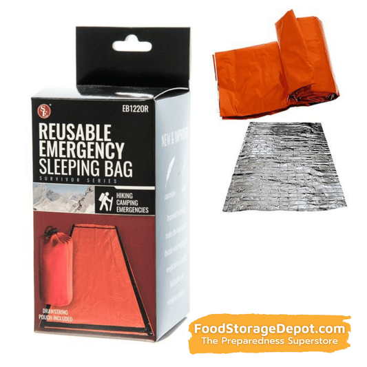 Reusable Emergency Sleeping Bag (84" x 36")