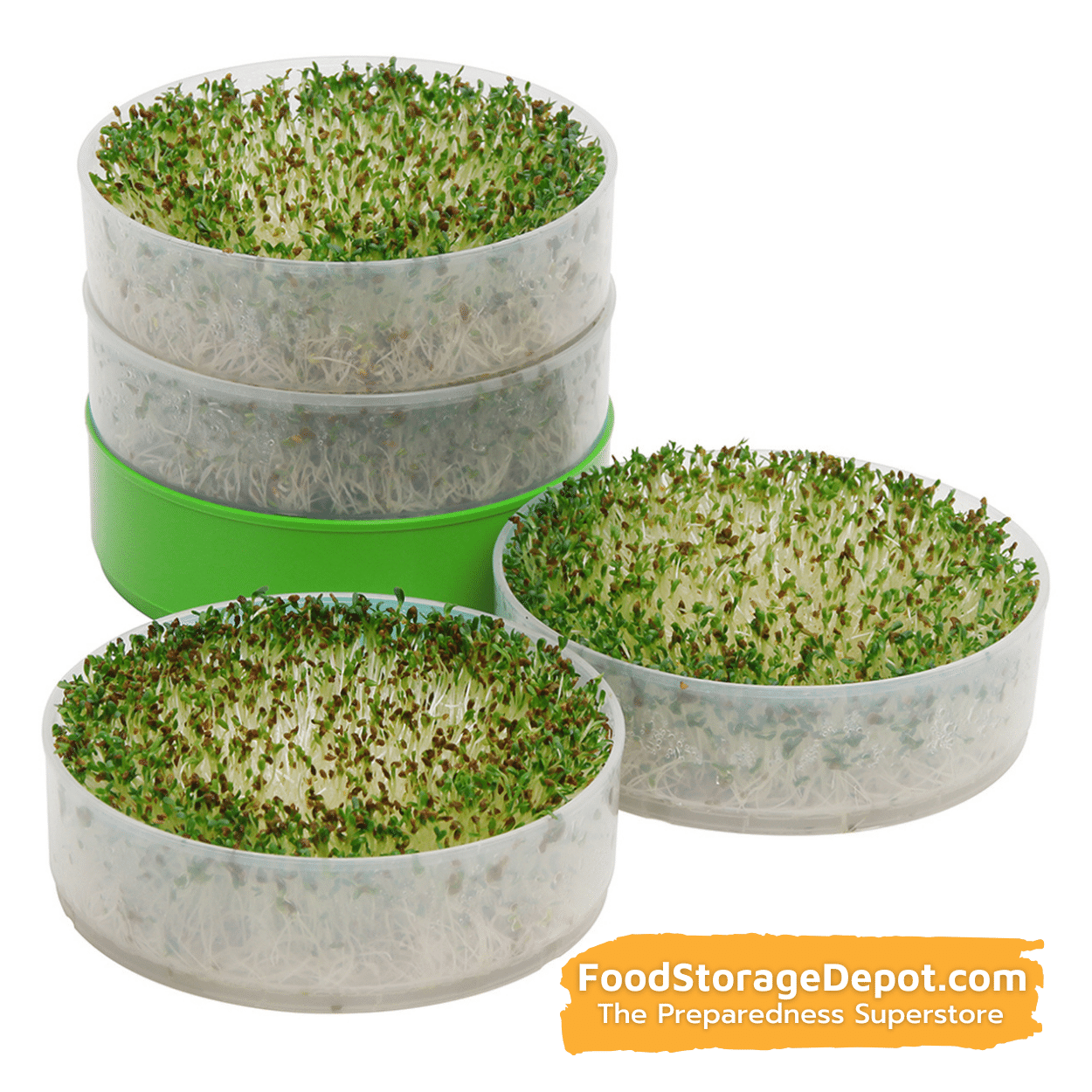 Sprouting Kit - 4 Tray - Handy Pantry