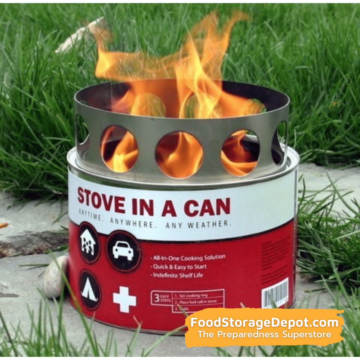 Stove in a Can