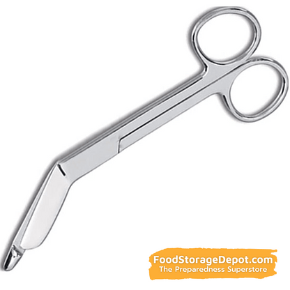 Wound Care Stainless Steel Bent Craft Scissors, 5.5"