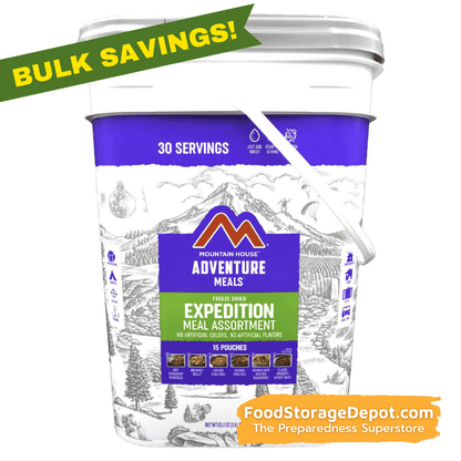 Mountain House 5-Day Expedition Bucket - 30 Servings