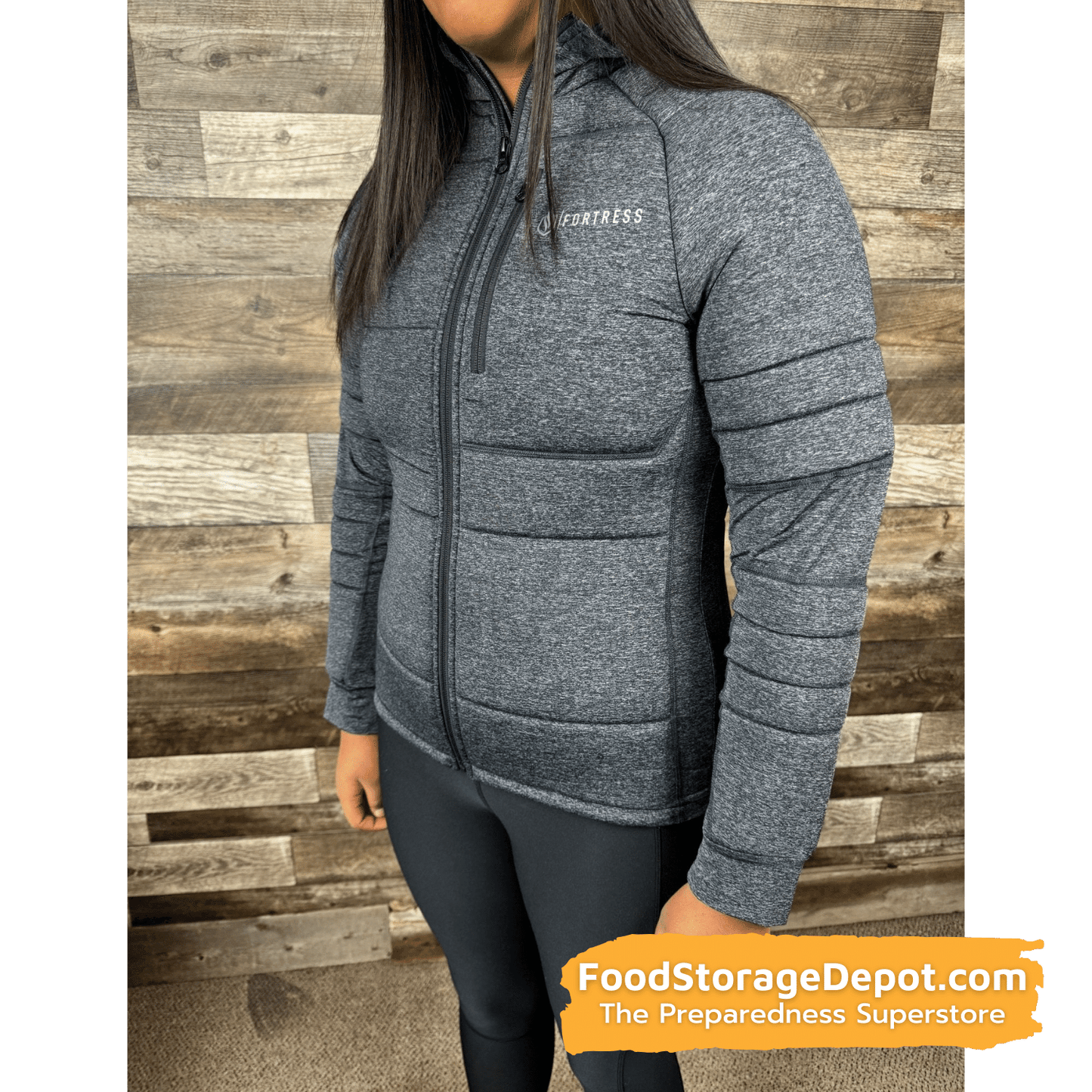 Fortress - Base Pro Full Zip Top (Gray)