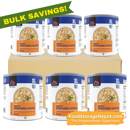 Freeze-Dried Homestyle Chicken Noodle Casserole Can - Mountain House