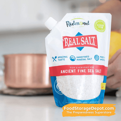 Redmond REAL Sea Table Salt (Fine Grind)