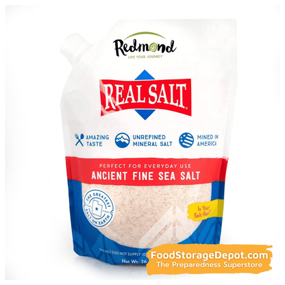 Redmond REAL Sea Table Salt (Fine Grind)