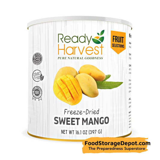 Freeze-Dried Mango 1 Can, Outdoor use Food