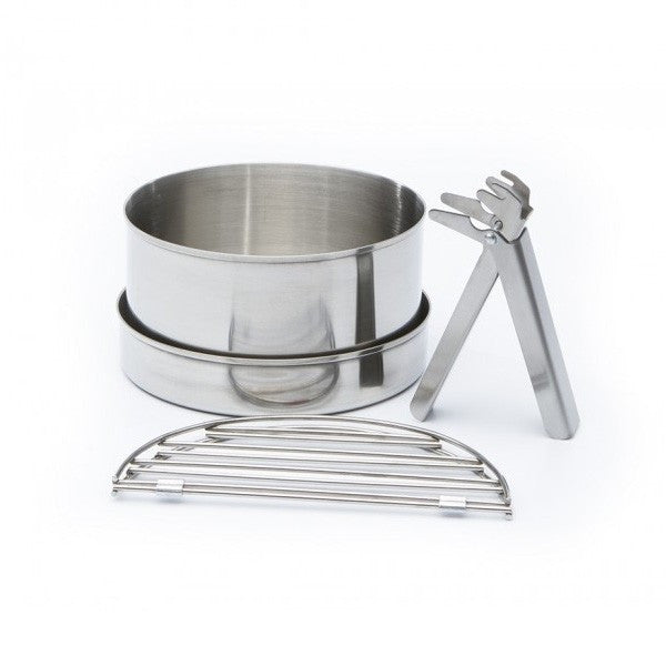 Kelly Kettle - Ultimate 'Base Camp' Stainless Steel Kit (Large)