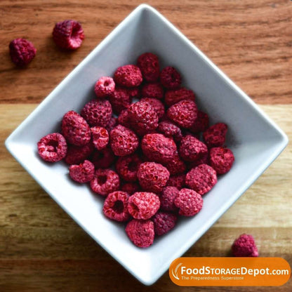 Ready Harvest Freeze-Dried Whole Raspberries (30-Year Shelf Life!)