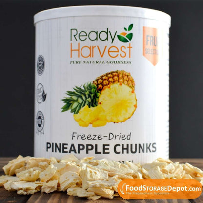 Pineapple - Freeze Dried, Pineapple Chunks